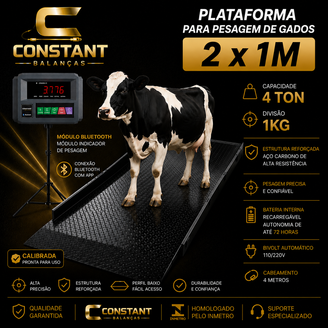 PLATAFORMA XADREZ COM RAMPA MODU/BLUETOOTH