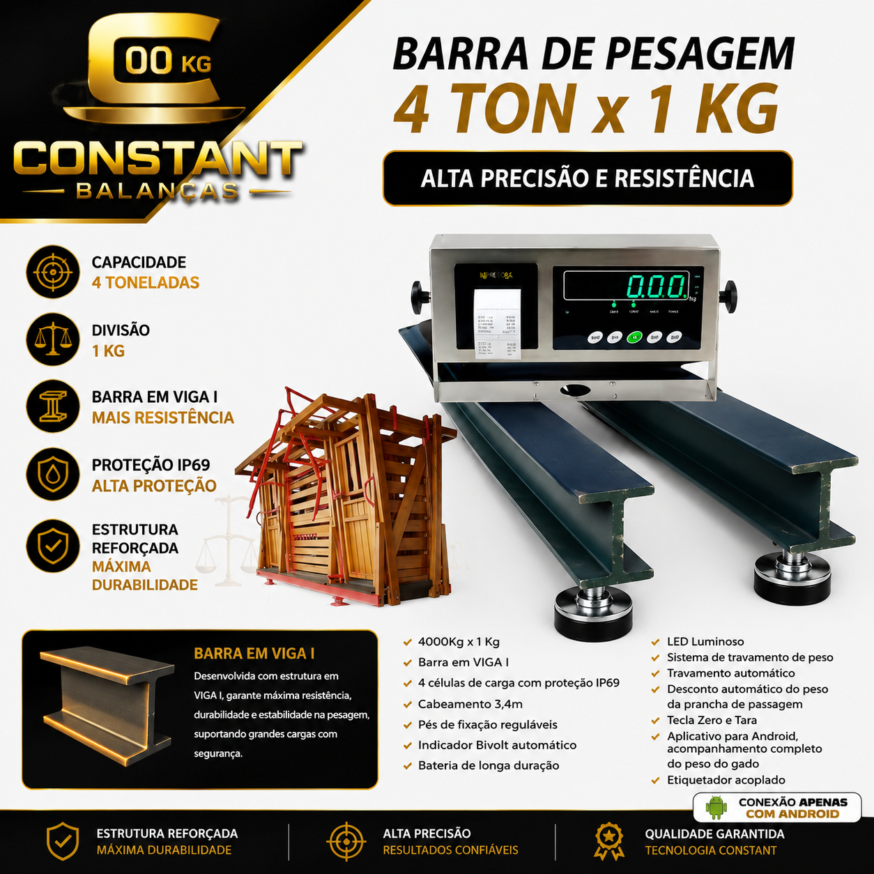 Barra Viga i - IMP-CH
